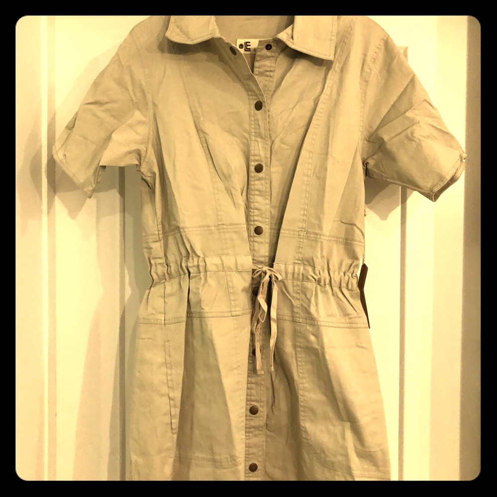 Khaki dress